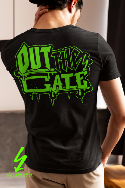 OTG FLOURO. GREEN (BACK PATCH) - TEE